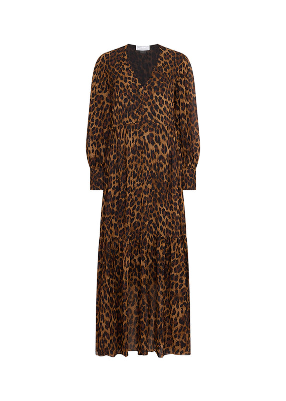 bella freud HERCOLANI DRESS | LEOPARD | 6 – Bella Freud