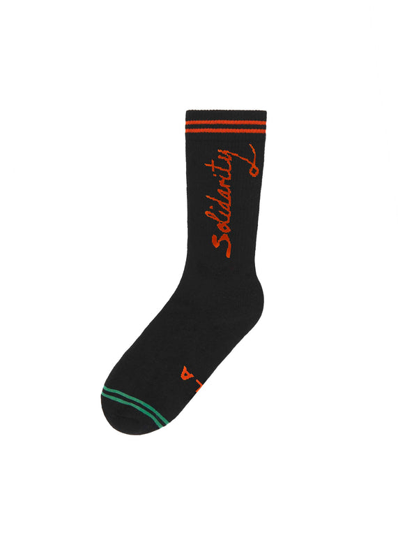 Bella Freud Lion Socks In Black