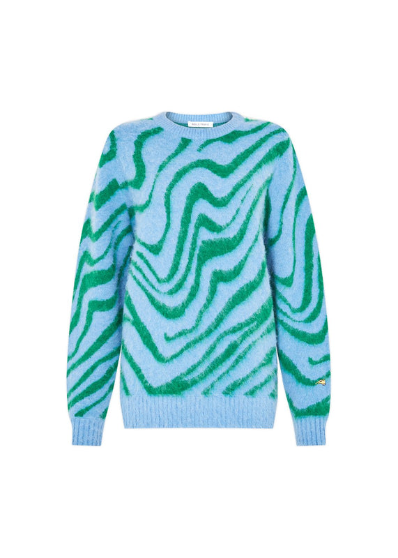 bella freud Bella Freud Mirage Zebra Jumper l Bella Freud
