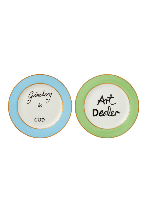 bella freud Side Plate Set - Ginsberg/Art Dealer