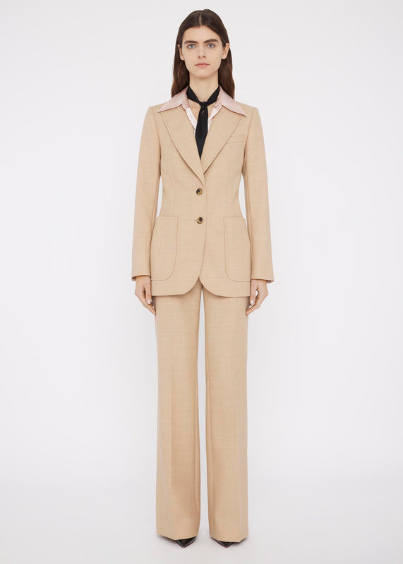 Bella Freud ST. JAMES JACKET | WHEAT | 6 – Bella Freud