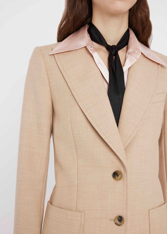 Bella Freud ST. JAMES JACKET | WHEAT | 6 – Bella Freud