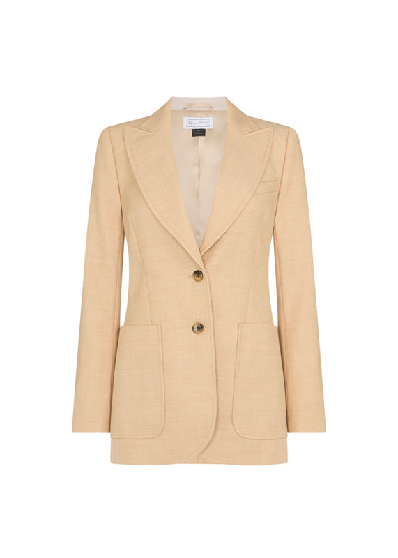 bella freud ST. JAMES JACKET | WHEAT | 6 – Bella Freud