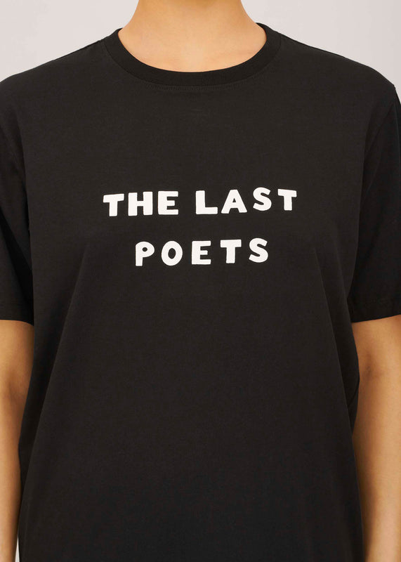 Bella Freud The Last Poets Unisex T-Shirt In Black