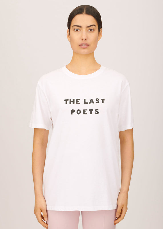 Bella Freud The Last Poets Unisex T-Shirt In White