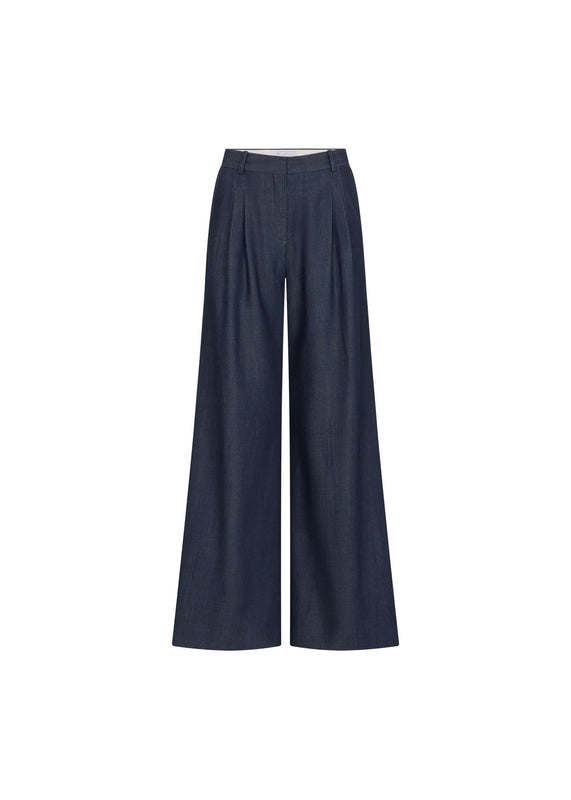 bella freud BOWIE TROUSER DENIM | DARK INDIGO | 6 – Bella Freud
