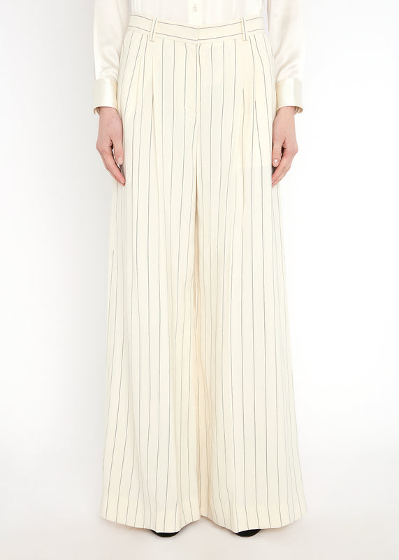 Bella Freud BOWIE TROUSER | VITO PINSTRIPE | 6 – Bella Freud