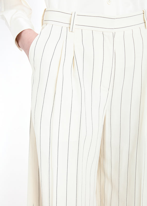 Bella Freud BOWIE TROUSER | VITO PINSTRIPE | 6 – Bella Freud