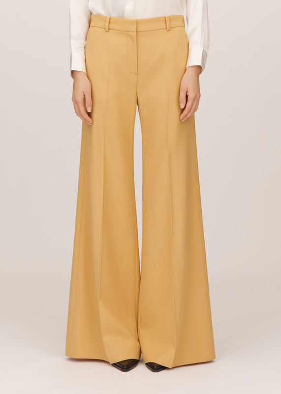 Bella Freud Cavalry Twill Bianca Trouser In Dune L Bella Freud