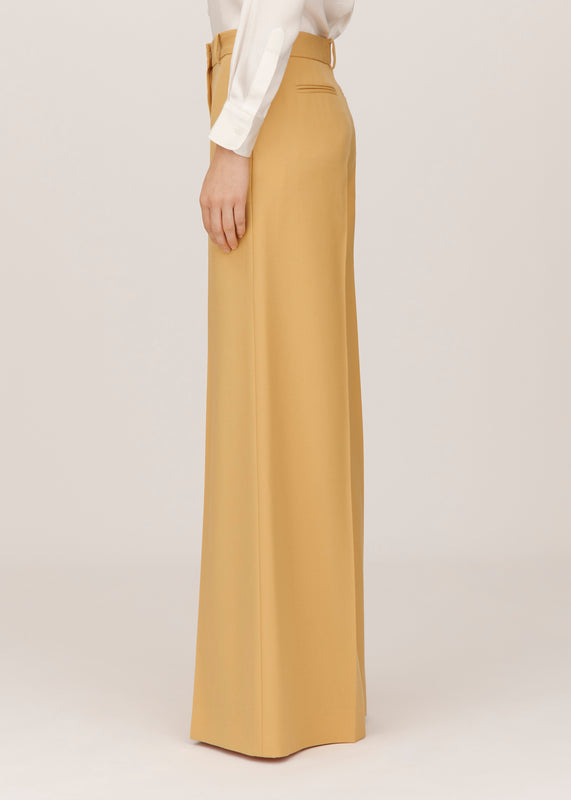 Bella Freud Cavalry Twill Bianca Trouser In Dune L Bella Freud