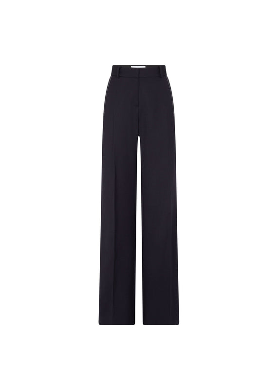 bella freud Cavalry Twill Topstitched Slim Kim Trouser