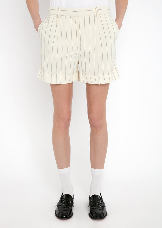 Bella Freud CHARLIE GIRL SHORTS | VITO PINSTRIPE | 6 – Bella Freud