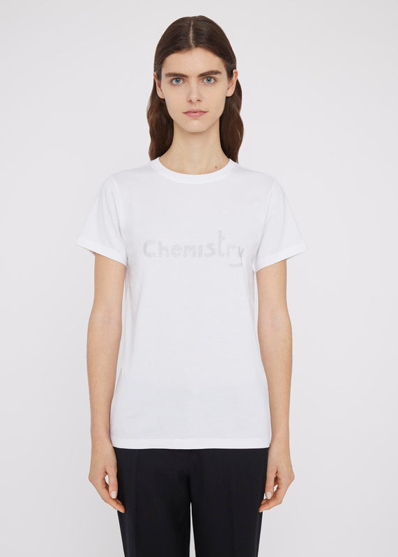 Bella Freud CHEMISTRY CLASSIC T-SHIRT | WHITE MULTI | XS – Bella Freud