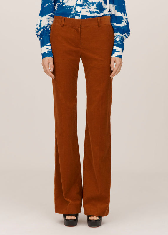 Bella Freud Corduroy 1976 Trouser In Tobacco L Bella Freud