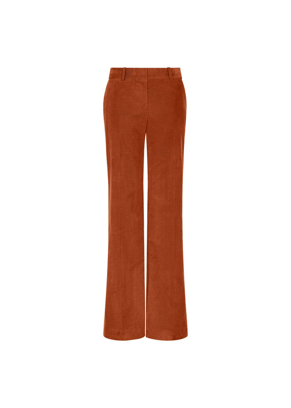bella freud Corduroy 1976 Trouser in Tobacco l Bella Freud