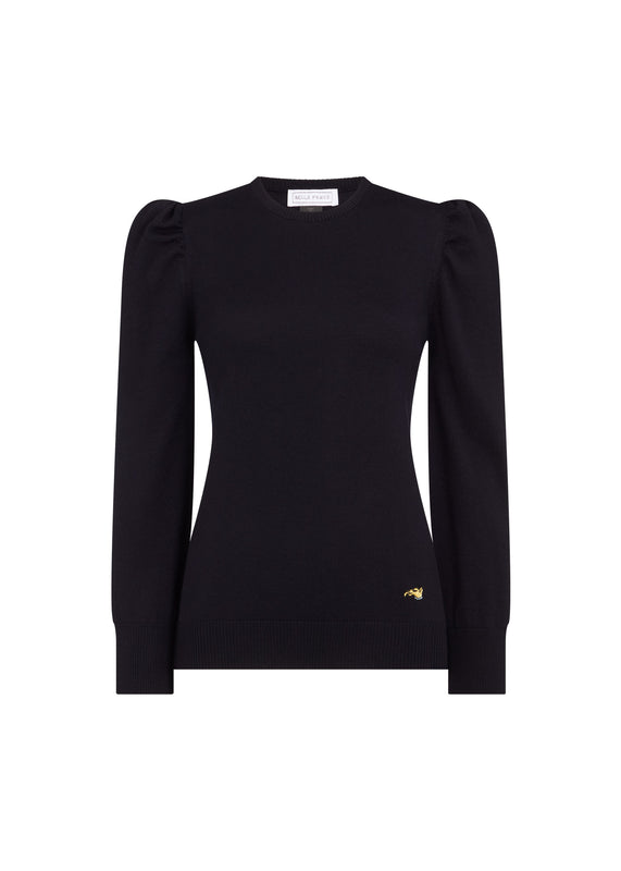 bella freud CRAWFORD JUMPER | DARK NAVY | XS – Bella Freud