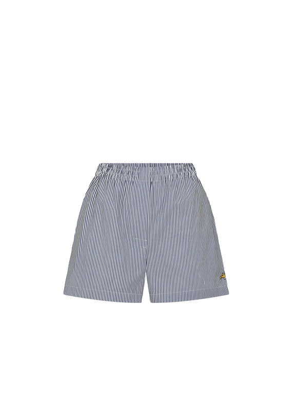 bella freud PYJAMA SHORTS | CAMBRIDGE STRIPE | S – Bella Freud