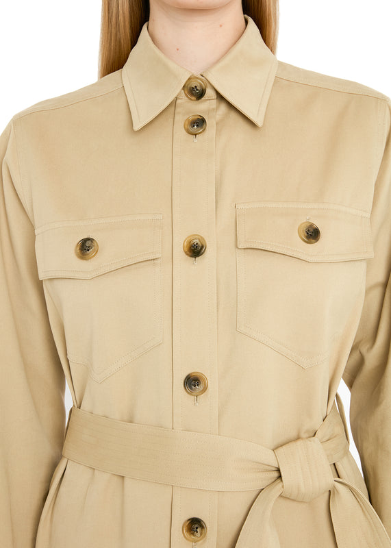 Bella Freud SAFARI JACKET DRILL | SAFARI | 6 – Bella Freud