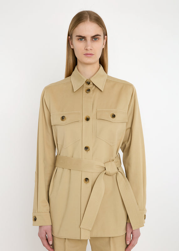 Bella Freud SAFARI JACKET DRILL | SAFARI | 6 – Bella Freud