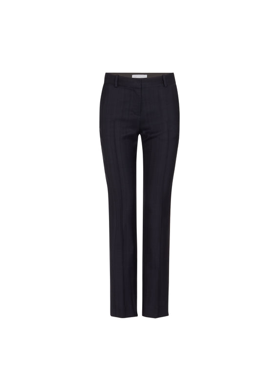 bella freud SCHOOL BOY TROUSER HOPSACK | NAVY | 6 – Bella Freud