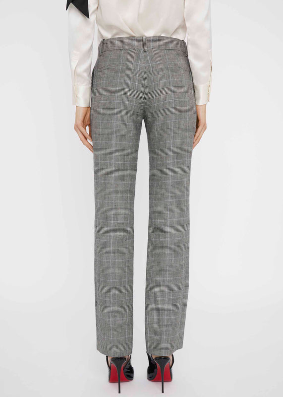 Bella Freud SCHOOL BOY TROUSER | PRINCE OF WALES CHECK | 6 – Bella Freud