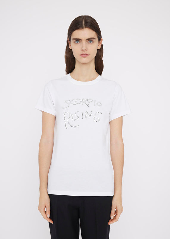 Bella Freud SCORPIO RISING CLASSIC T-SHIRT | WHITE | XS – Bella Freud