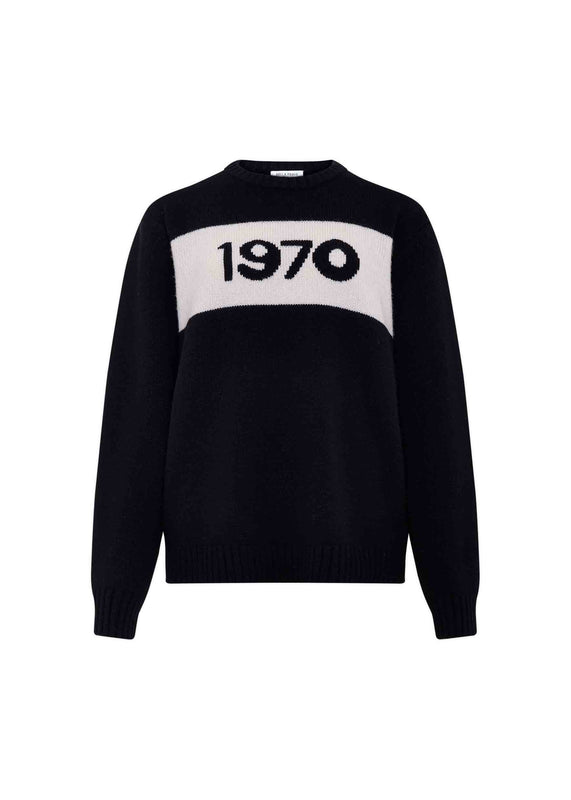 bella freud Shop the 1970 Oversized Jumper in Black
