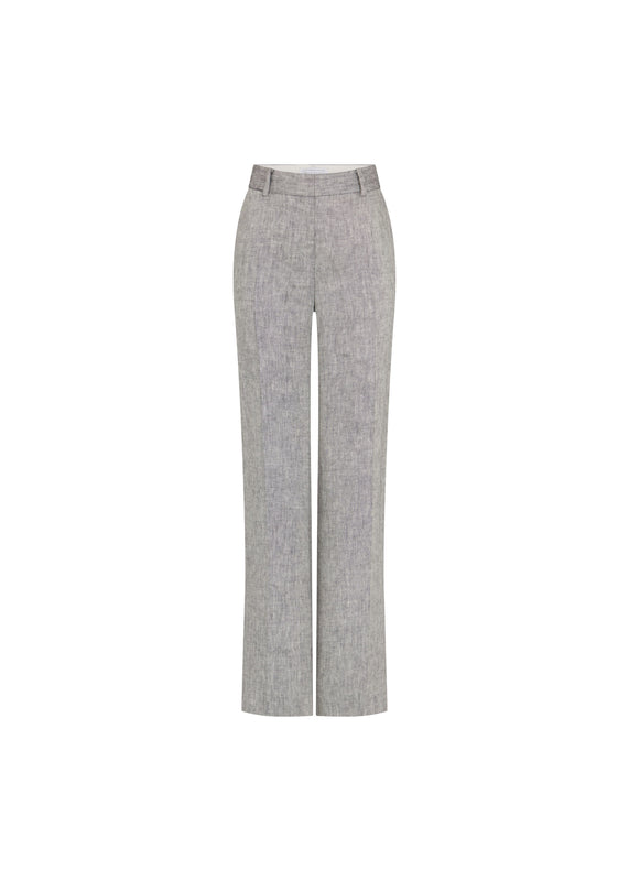 bella freud SLIM KIM TROUSER | DAPPLED GREY | 6 – Bella Freud