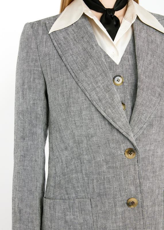 Bella Freud ST. JAMES JACKET | DAPPLED GREY | 6 – Bella Freud