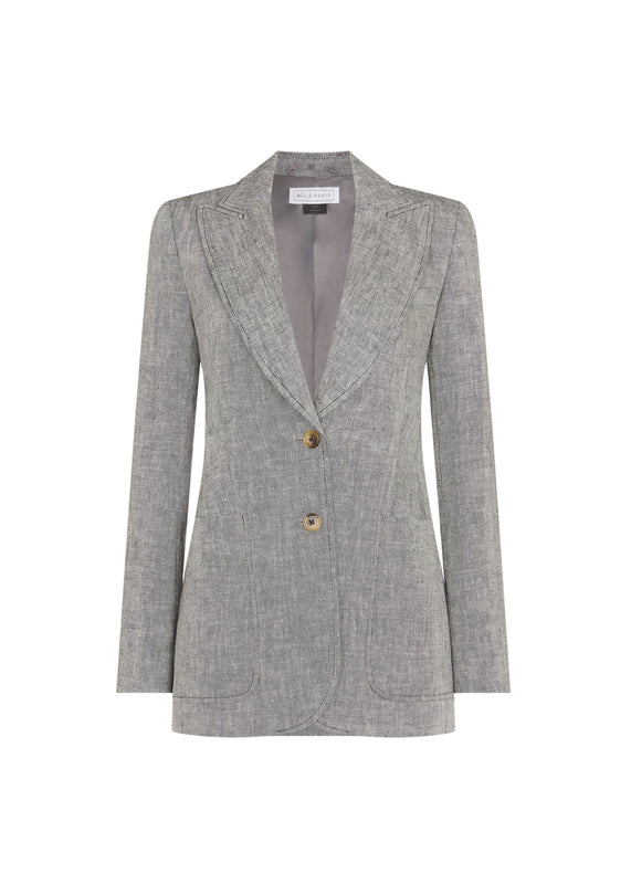 bella freud ST. JAMES JACKET | DAPPLED GREY | 6 – Bella Freud