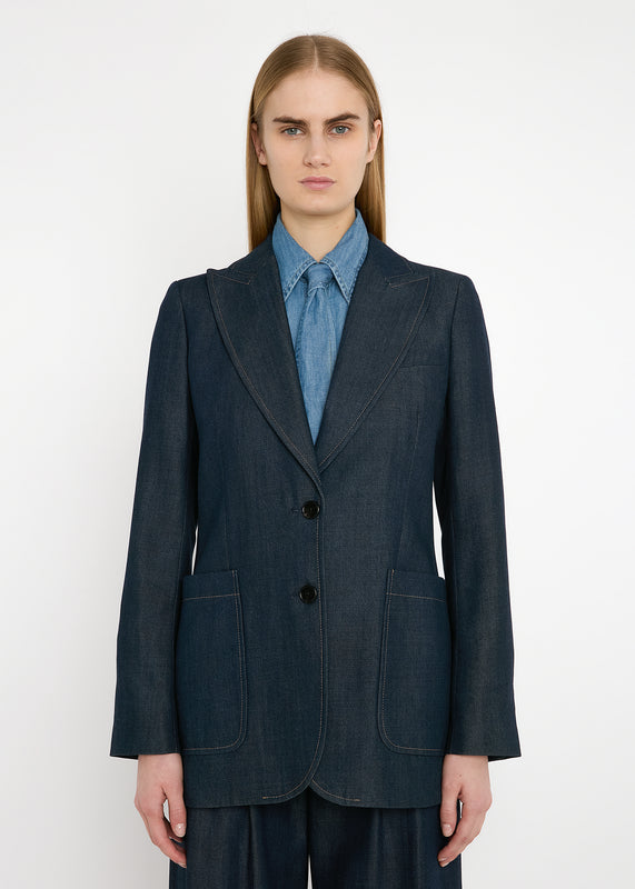 Bella Freud ST. JAMES JACKET DENIM | DARK INDIGO | 6 – Bella Freud