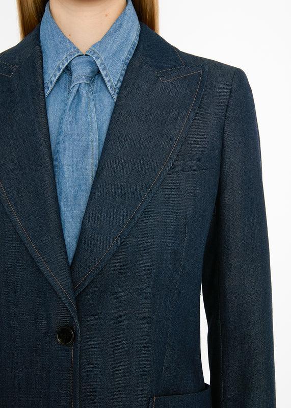 Bella Freud ST. JAMES JACKET DENIM | DARK INDIGO | 6 – Bella Freud