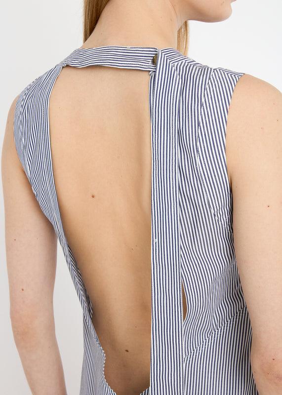 Bella Freud WALKABOUT DRESS | CAMBRIDGE STRIPE | 6 – Bella Freud