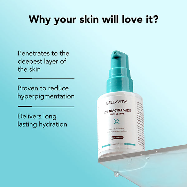 Bella Vita 10% Niacinamide Face Serum - 30ml
