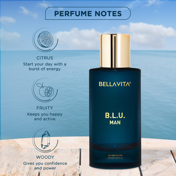 Bella Vita BLU Man Perfume - 100ml