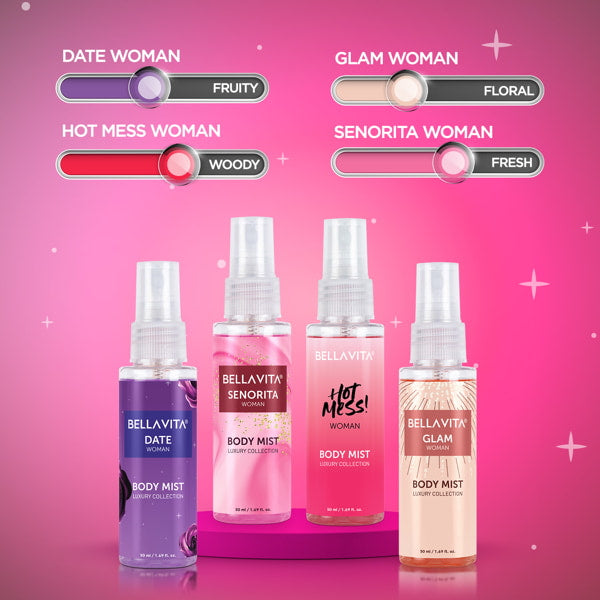 Bella Vita BODY Mist Travel-Size Gift Set