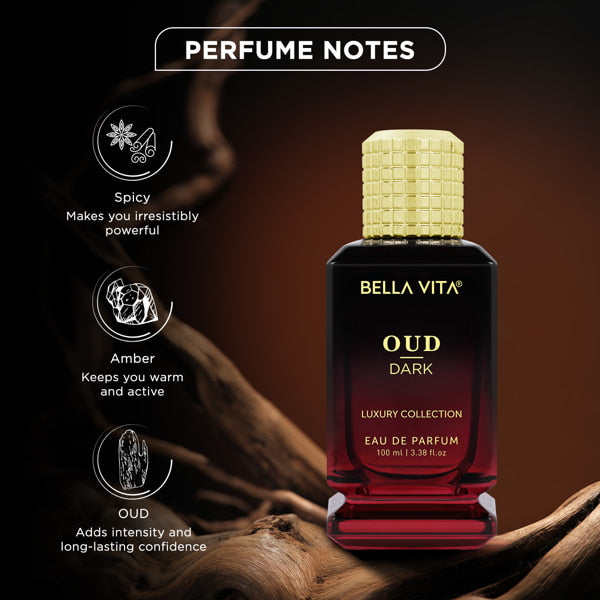 Bella Vita DARK Oud Unisex Perfume- 100ml