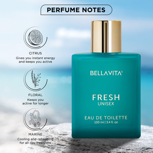 Bella Vita FRESH Unisex Perfume - 100ml