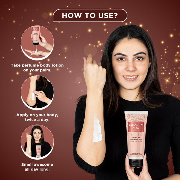 Bella Vita GLAM Woman Perfume Body Lotion - 200ml