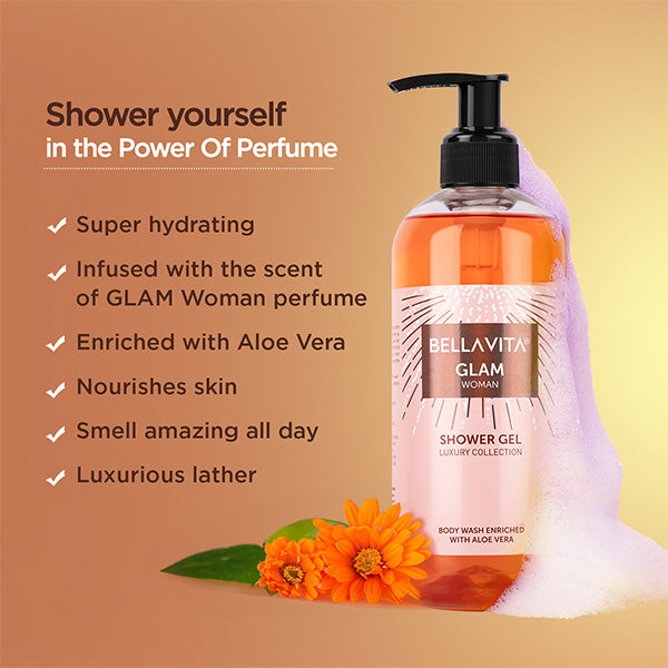 Bella Vita GLAM Woman Shower Gel - 500ml