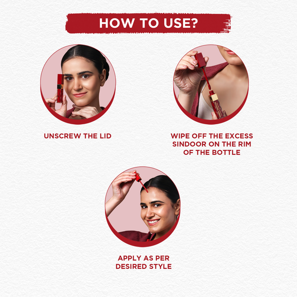 Bella Vita Herbal Sindoor - Red - 5ml