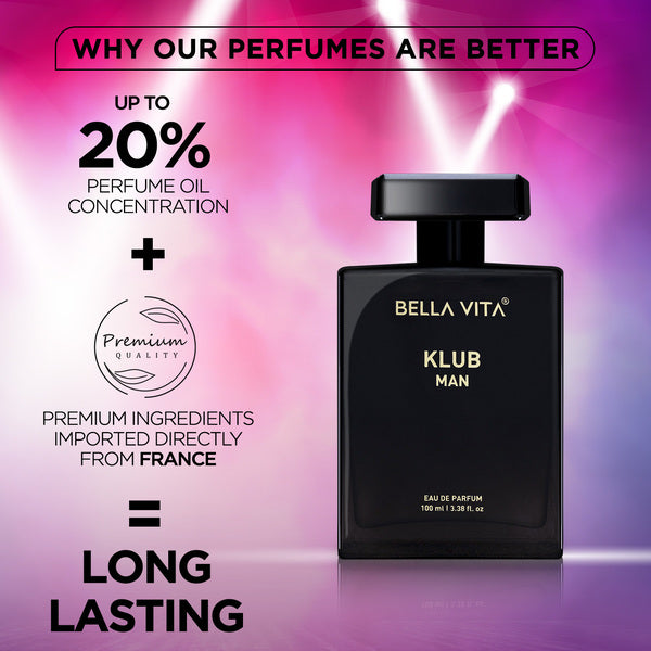Bella Vita KLUB Man Perfume - 100ml