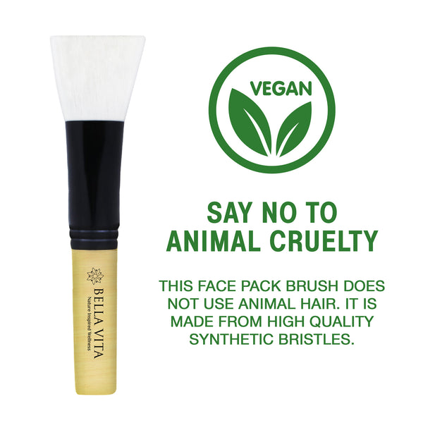 Bella Vita Mini Face Pack Brush - Pack Of 2