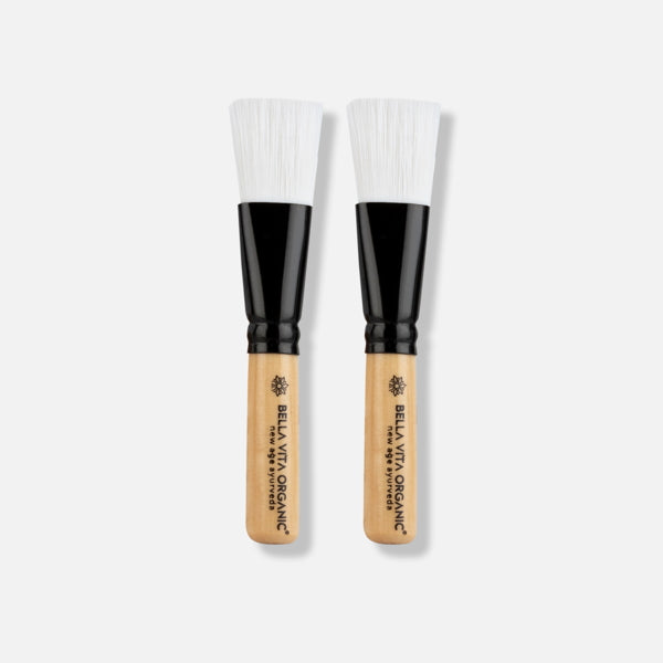 bella vita Mini Face Pack Brush - Pack Of 2