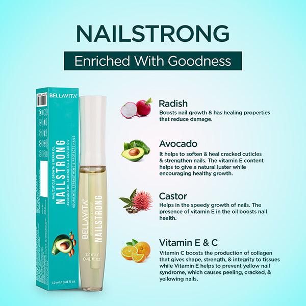 Bella Vita Nailstrong (Nail Cuticle Oil) 12ml
