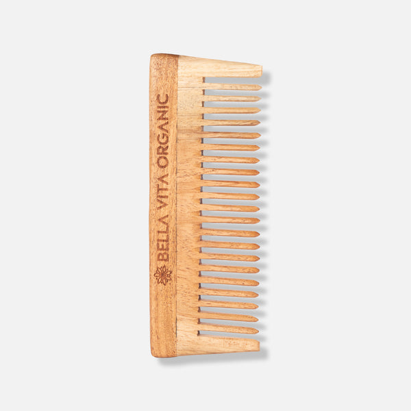bella vita Neem Wooden Wide Tooth Comb