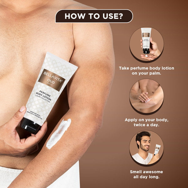 Bella Vita OUD WHITE Perfume Body Lotion - 200ml