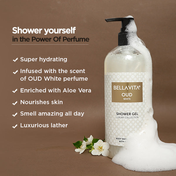 Bella Vita OUD WHITE Shower Gel - 500ml