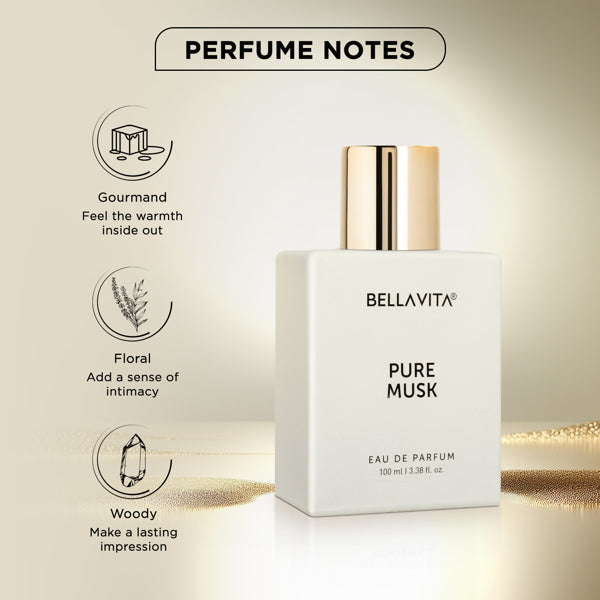 Bella Vita Pure Musk Unisex Perfume - 100ml