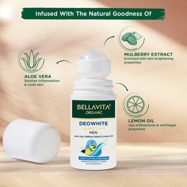 Bella Vita Roll On Deodorant - Men (Pack Of 2) - 50ml